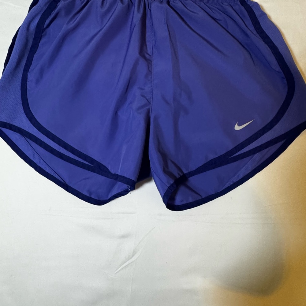Nike Women's Athletic Shorts in Purple and Navy